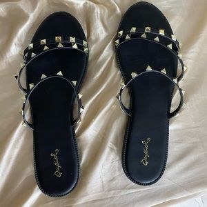 Cute studded sandals